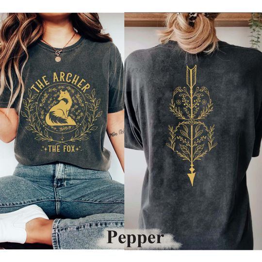 Vintage The Archer And The Fox T-shirt, Vintage T-Shirt for Women