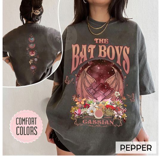 The Bat Boys Comfort Colors Shirt, Vintage Acotar Bookish Shirt