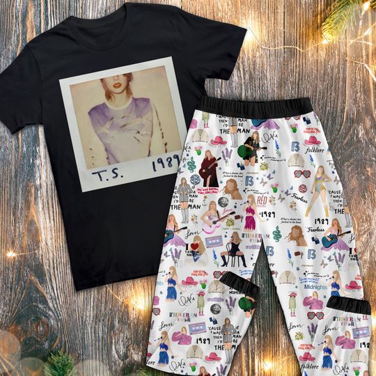 1989 taylor Shirt, album 1989, Taylor Album Shirt, Pajamas set, taylor version Tshirt