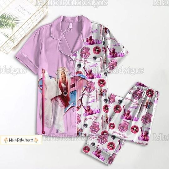 Nicki Minaj Pajamas Set, Pink Friday 2 Holiday Merch