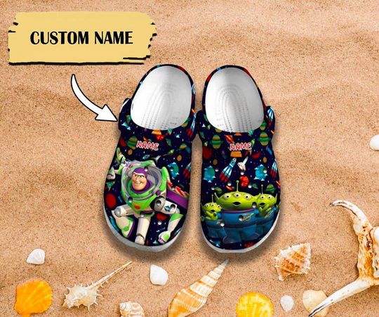 Hero In The Galaxy Alien Clog, Toy Characters Clogs