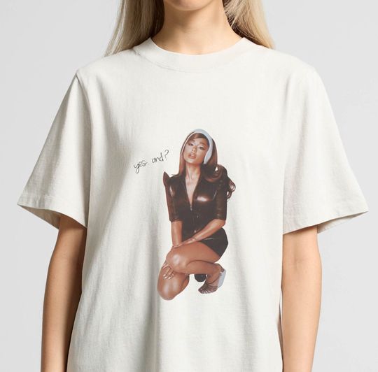 Ariana Oversized Distressed T-Shirt, Ariana Concert Yes