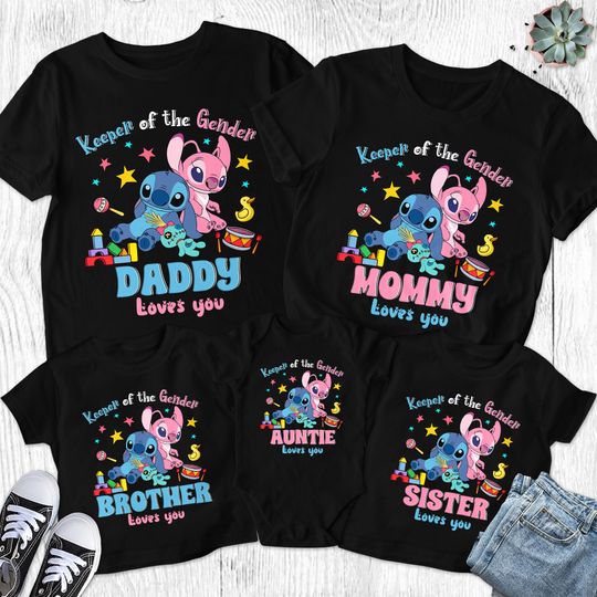 Keeper Of The Gender Matching Shirt, Gifts for Family