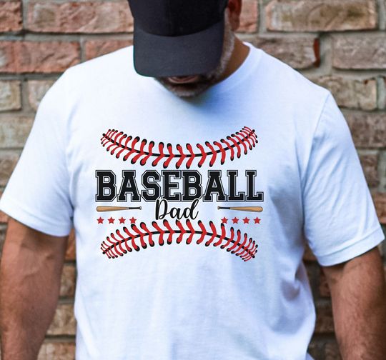 Baseball Dad T-Shirt, Baseball Dad Shirt, Baseball tshirt, Fathers Day Gift