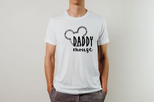 Daddy Mouse Shirt, Disney Dad T-Shirt, Dada Mouse Shirts, Fathers Day Gift