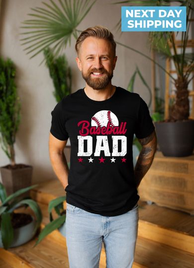 Baseball Shirt, Baseball Dad Shirt, Fathers Day Shirt, Sports Dad Tee, Fathers Day Gift