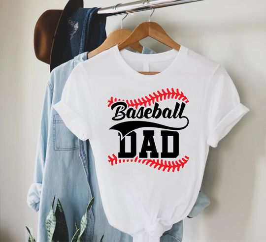 Baseball Dad Shirt, Baseball Shirt, Baseball Dad Gift, Baseball Player Dad Shirt