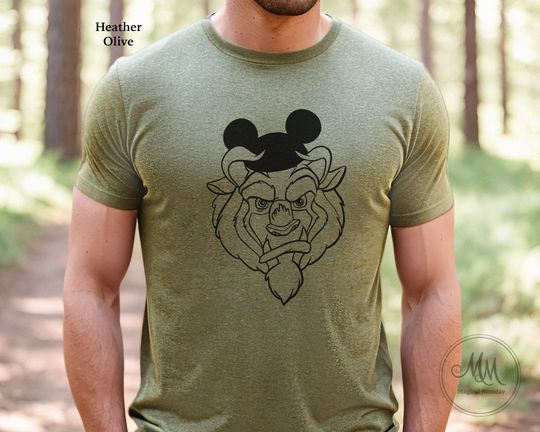 Beauty and The Beast Shirt, Disney Dad Shirt, The Beast Shirt