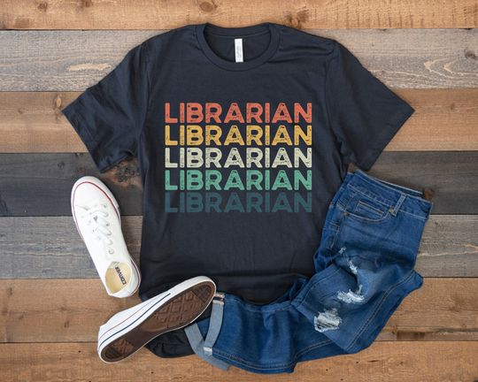 Librarian Shirt, School Librarian Tshirt, Gift for Librarians, Book Shirt