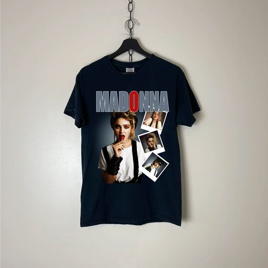 Madonna True Blue Retro 90s t shirts, Madonna The Celebration