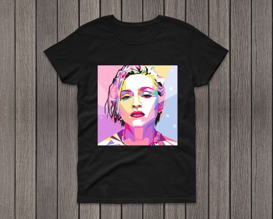 Madonna Retro T-Shirt, Madonna Shirt, Music Shirt, Gift Tee