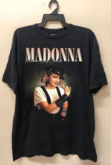 90s Vintage Madonna Queen Shirt, Madonna The Tour 2024