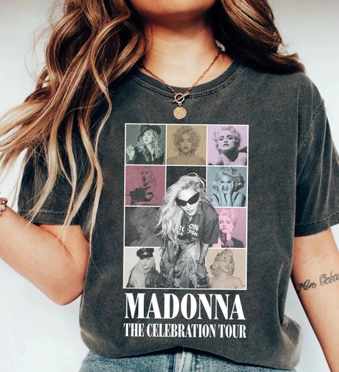 Madonna the Era Tour Shirt, Madonna Queen Graphic Tee