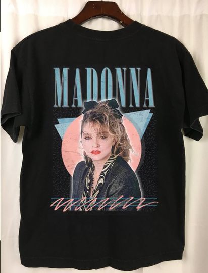 Madonna 90s t shirts, Madonna Queen of Pop Vintage shirt