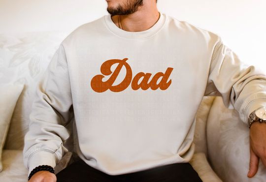 Dad Sweatshirt, Retro Dad Sweatshirt, Fathers Day Gift
