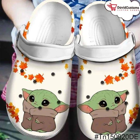 Baby Yoda Disney Clogs Shoes