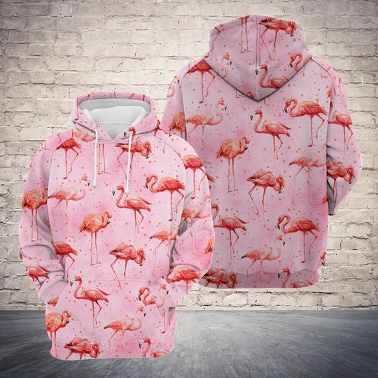 Unisex Great Flamingo Hoodie, Flamingo Lover Hoodie, Flamingo Lover Gift, Animal Gift