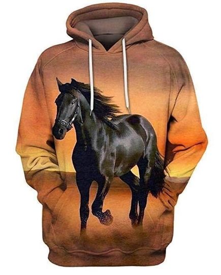 Horse Love Hoodie, Horse Lover Hoodie, Animal Lover Gift