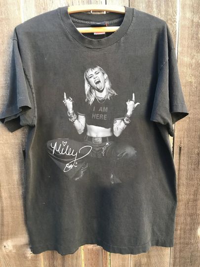 Vintage Miley Shirt, Mil.ey Cyrus Concert Tour Shirt, Funny Miley 90s Shirt, Miley Merch Tour Shirt