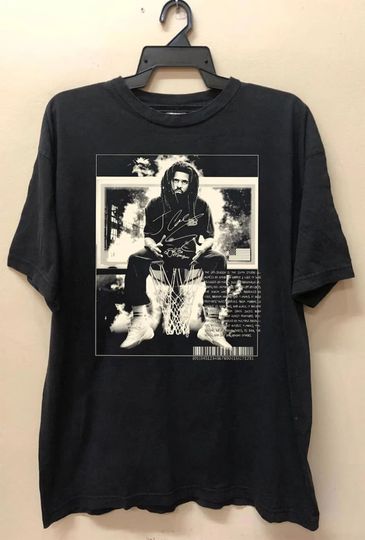 J COLE Vintage 90s Graphic Style T-Shirt, J Cole Merch Blur Tour 2024, Album Hip Hop Rap T-shirt