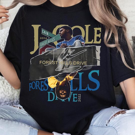 Retro J.Cole 2014 Album 90s Rap Music Unisex Shirt