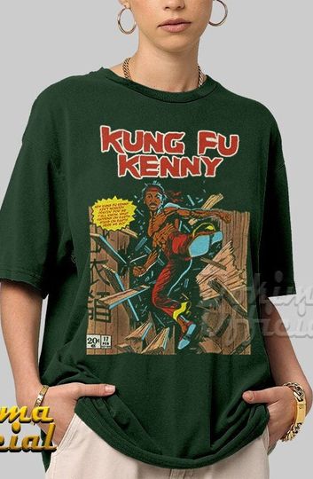 Kendrick Lamar Shirt, Kung Fu Kenny Tee Shirt