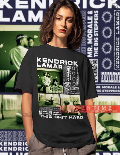 Kendrick Lamar Vintage T-Shirt, Kendrick Lamar Rap Hip Hop shirt, Kendrick Lamar Merch