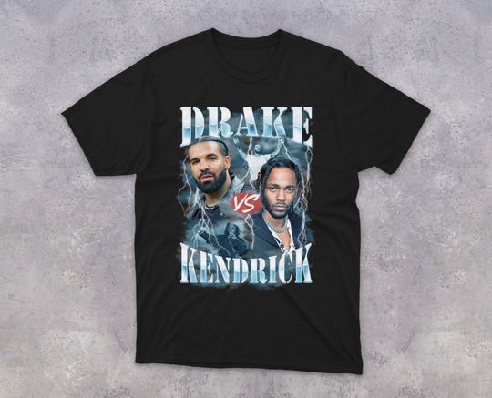 Drake Vs Kendrick Lamar Tshirt, Drake Vintage Shirt, Drizzy J Cole Rapper Shirt