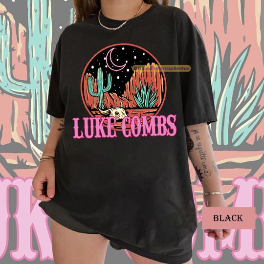 Retro Lukee Comb Shirt, 90s Country Concert Shirt, Western Rodeo Shirt