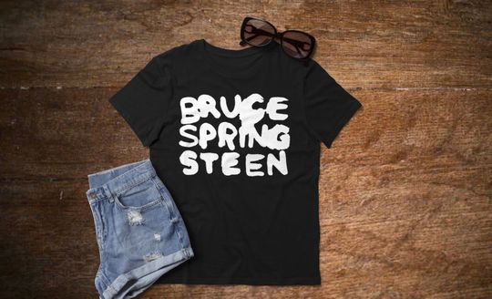 Bruce Springsteen Classic Rock T-Shirt, Springsteen Fans, E Street Band Fans