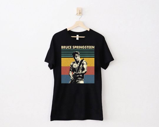 Bruce Springsteen Vintage T-Shirt, Bruce Springsteen Shirt, Music Shirts