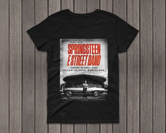 Bruce Springsteen Shirts, The Boss Classic Retro Shirt