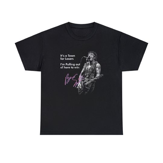 Bruce Springsteen Thunder Road Lyric T-shirt