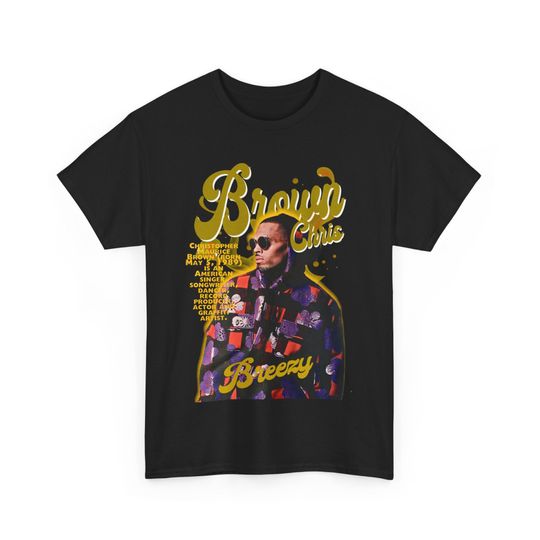 Chris Brown Bootleg T-shirt, Breezy Shirt