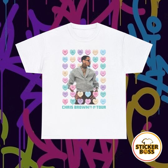 Chris Brown 11:11 Concert T-shirt Tour 2024