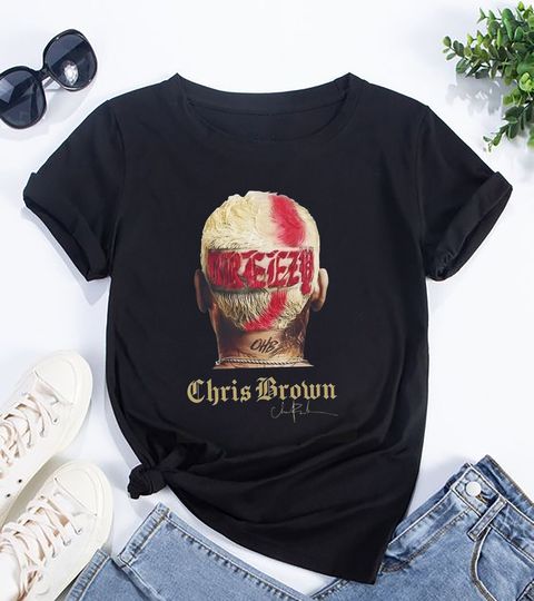 Signature Chris Brown Breezy T-Shirt, Chris Brown Hip Hop Shirt, Chris Brown Shirt