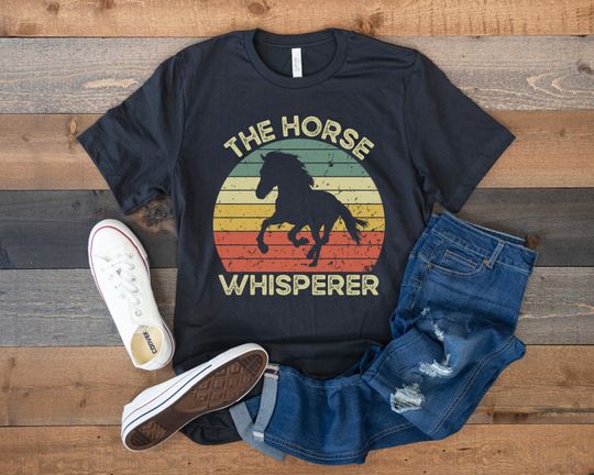 Horse Shirt, Horse Owner Gift, Gift for Horse Trainer, Retro Vintage Horse, Funny Horse Lover
