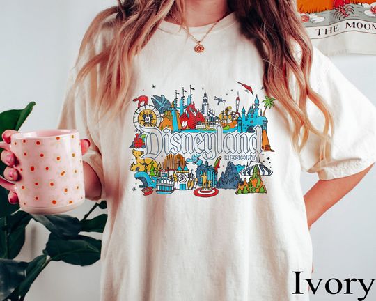 2024 California Sleeping Beauty Castle Disney T-shirt