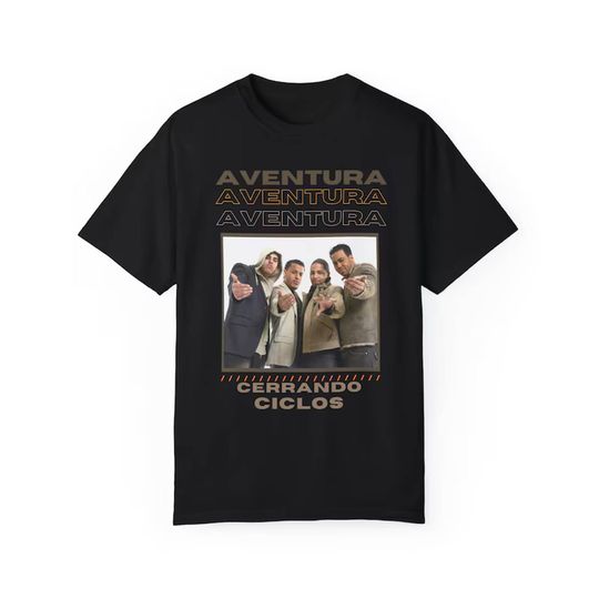 Aventura tour 2024 Shirt Cerrando Ciclos T-shirt Aventura Concert Shirt