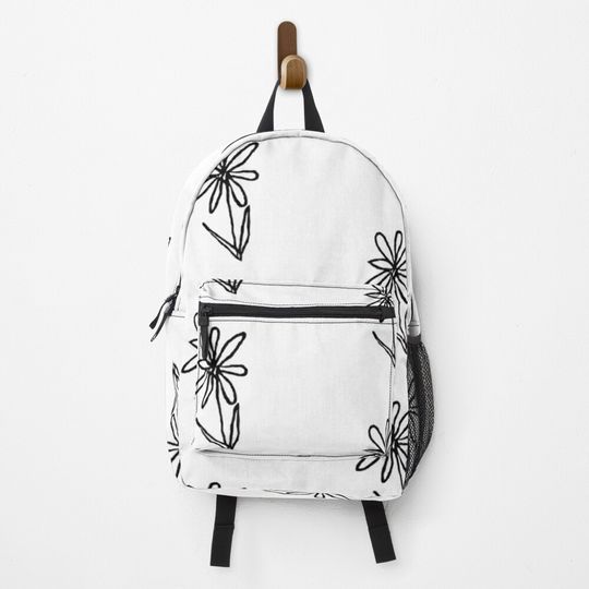 Taylor Flower Drawing Backpack