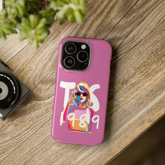 Taylor 1989 Pink Phone Case Aesthetic Magsafe iPhone Case