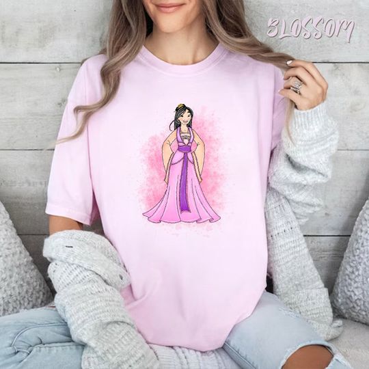 Mulan Princess Shirt, Mulan Shirt, Disneyland Princess Shirt
