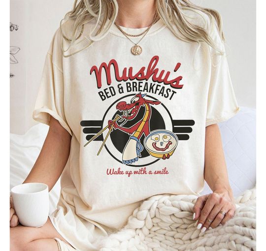 Funny Mushu Wake Up With A Smile Mushu Dragon Shirt, Mushu Ramen Shirt