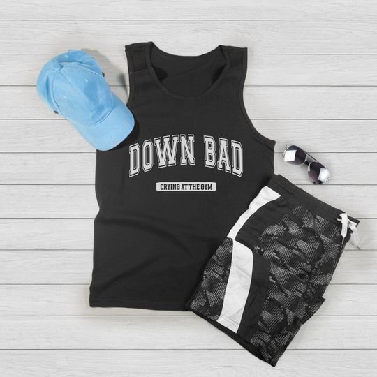Down Bad Tank Top, Taylor Tank Top, Taylor Merch, Gift For Mother's day