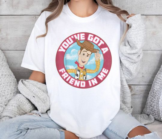 Retro You've Got A Friend In Me Toy Story Woody Shirt, Woody Toy Story Shirt