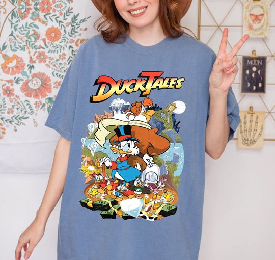 Vintage DuckTales Friend Shirt, Ducktales Disney Shirt