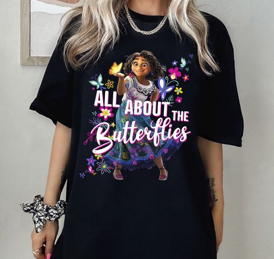 All About The Butterflies Mirabel Madrigal Shirt, Mirabel Encanto Shirt