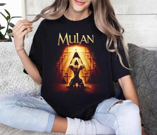 Vintage Mulan Legendary Warrior Disney Shirt, Mulan Disney Shirt