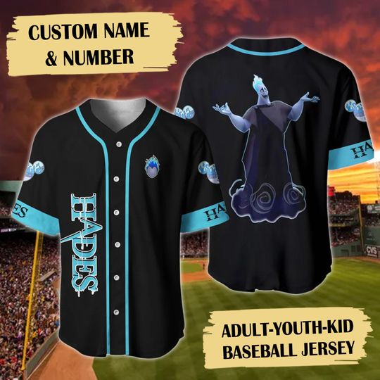 Personalized Villain Character 3D Jersey, Antagonist Character
