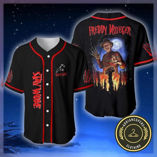 Freddy Krueger Baseball Jersey, Stay Woke Shirt, Nightmare On Elm Street